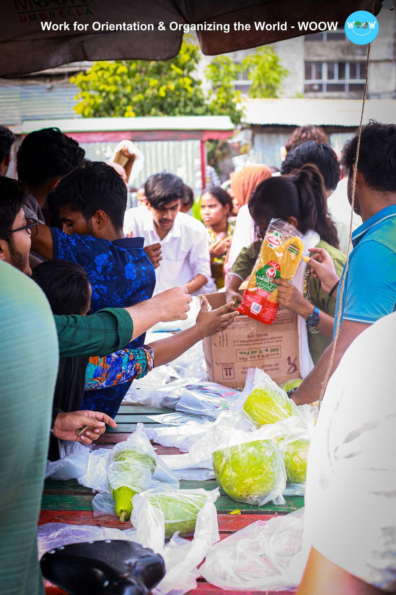 Organized CARAVAN-OF-BLESSING: Launched during the sudden price-hike to help underprivileged families meet daily needs