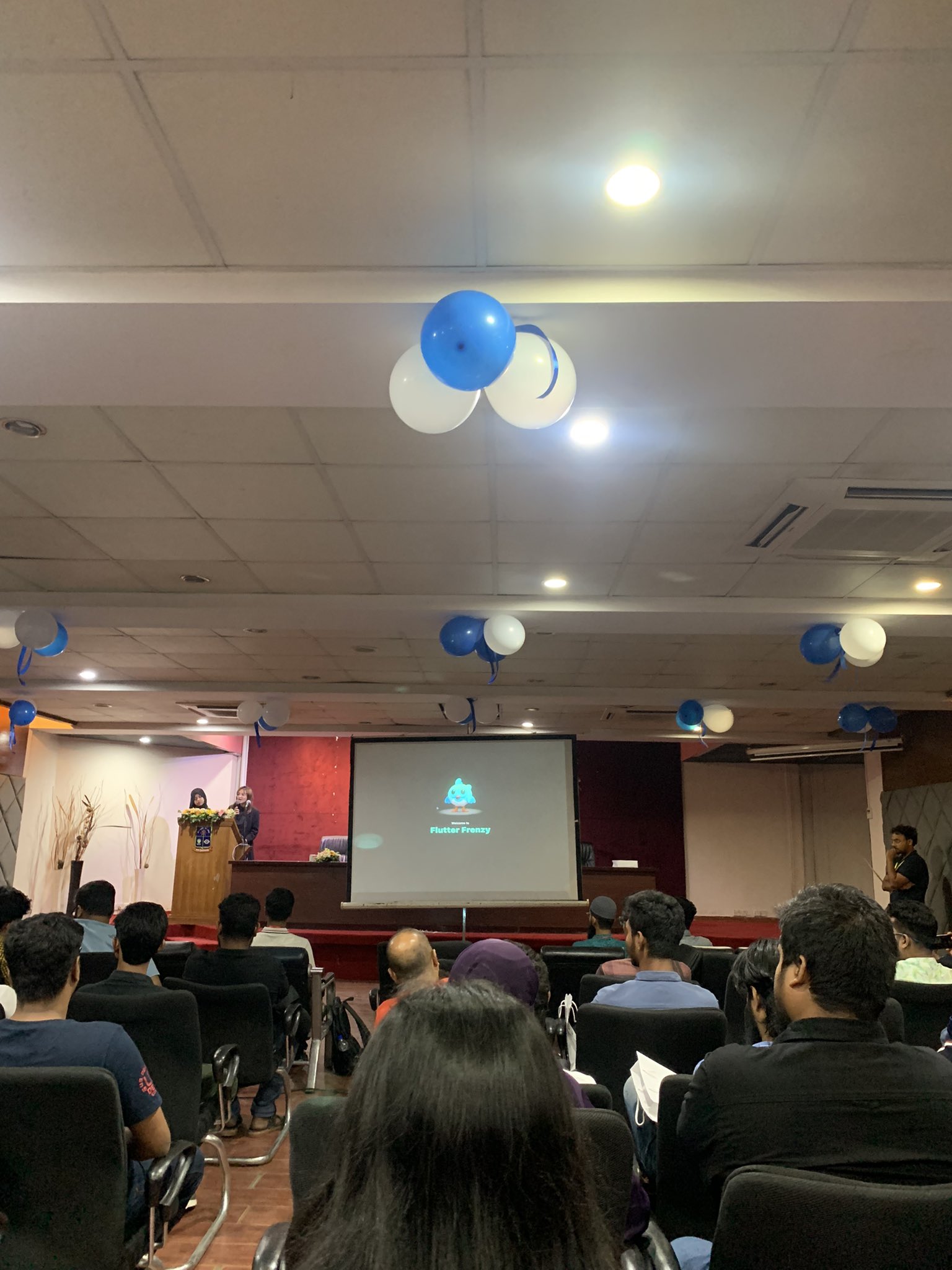 Organized and Hosted FlutterFrenzy: The first developers' conference in Bangladesh sponsored by Google and Flutter